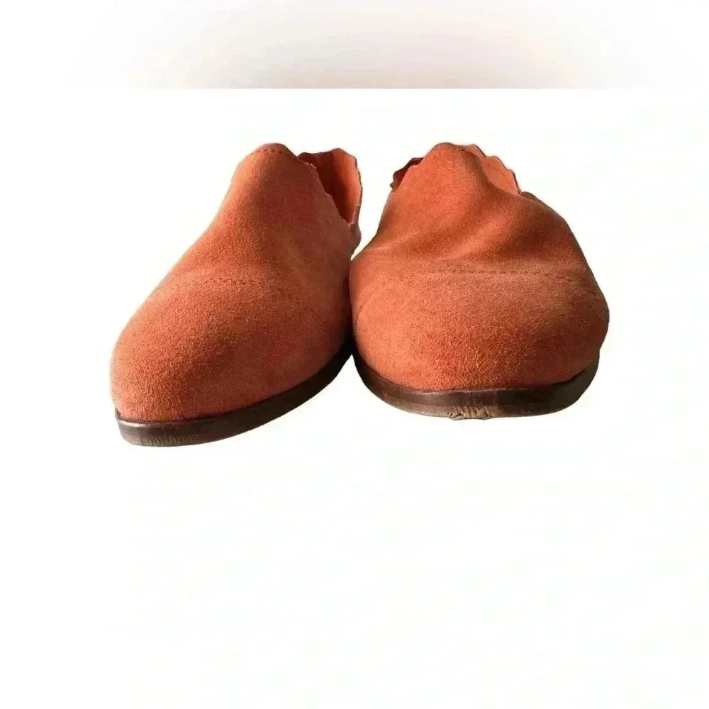 Anthropologie Klub Nico Georgette Ink Suede Flat